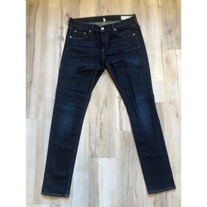rag & bone Dark Indigo Boyfriend Jeans